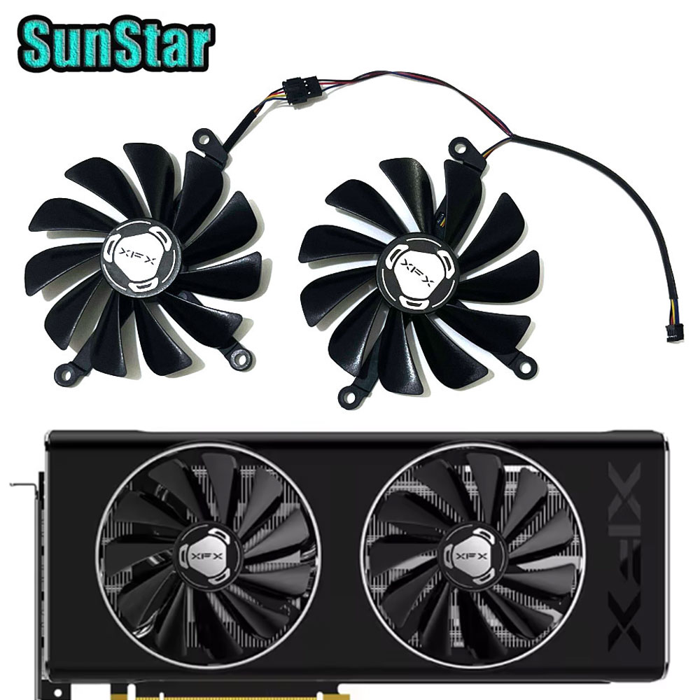 Rx 5700 Xt 8Gb Video Card - ใหม่ 1 ชุด 95 มม.RX 5700