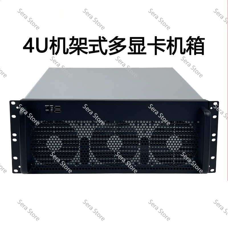 8 Gpu 4U Server Chassis - เคสคอมพิวเตอร์ 4U รองรับการ์ดจอหลายตัว 6/8 ตัว พร้อมช่องต่อ