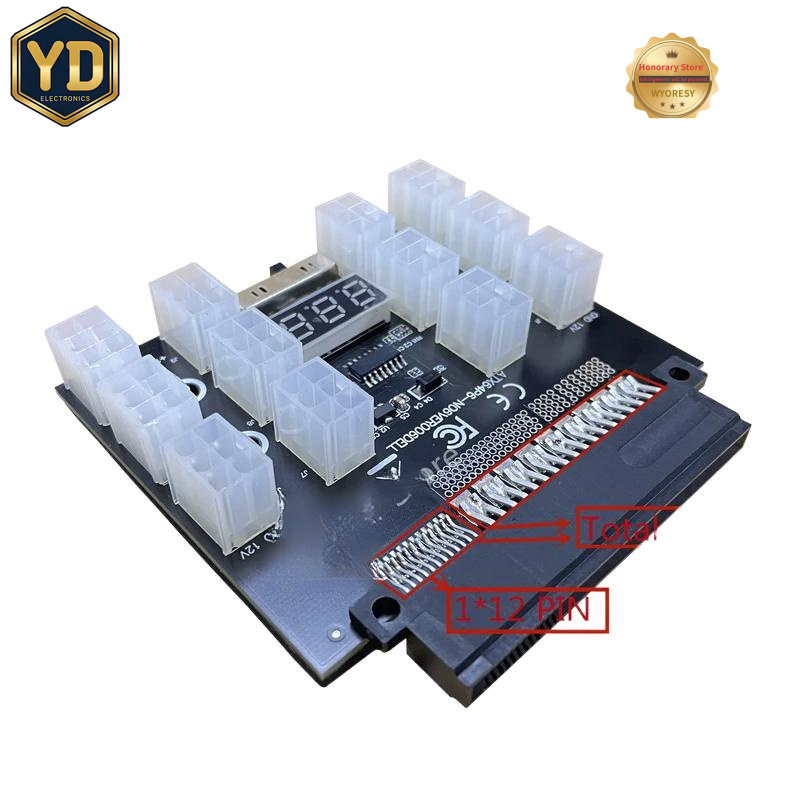 อะแดปเตอร์แปลงไฟ YD PCI-E 12V  - 2400W Server Psu Breakout Board บทวิจารณ์และราคา