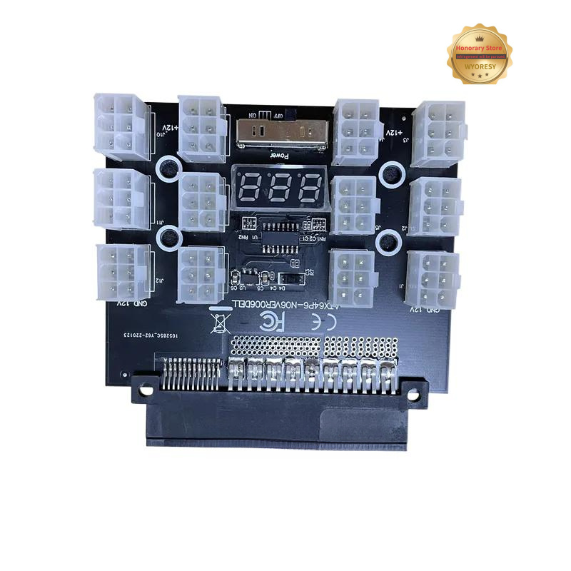 อะแดปเตอร์แปลงไฟ YD PCI-E 12V  - 2400W Server Psu Breakout Board บทวิจารณ์และราคา