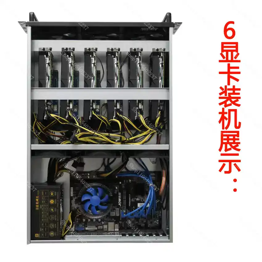 เคส 4U สำหรับหลาย GPU รองรับกา - 8 Gpu 4U Server Chassis บทวิจารณ์และราคา