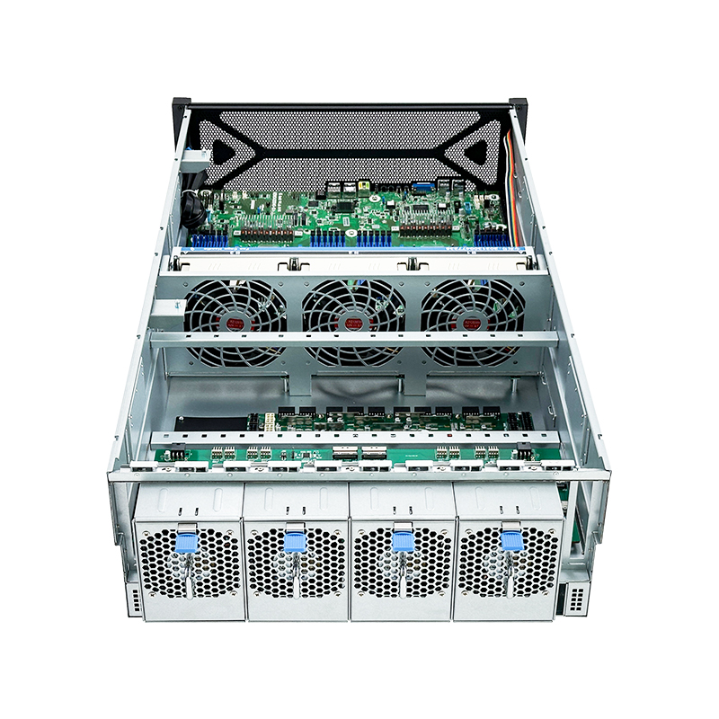 เคสเซิร์ฟเวอร์อลูมิเนียม 4U คุ - 8 Gpu 4U Server Chassis บทวิจารณ์และราคา