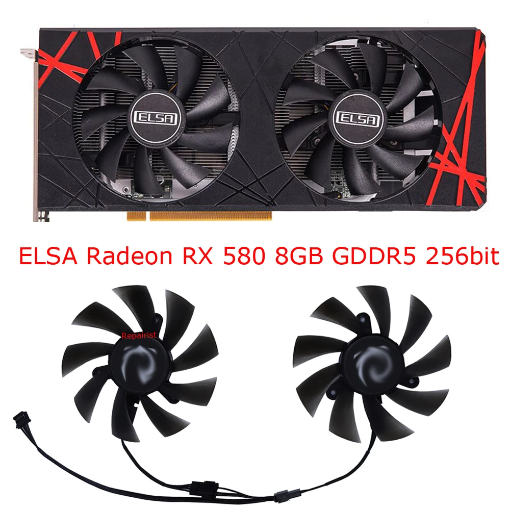 2ชิ้น/เซ็ต PLA09215B12H พัดลมก - Rx 580 8Gb 2048Sp Gpu บทวิจารณ์และราคา