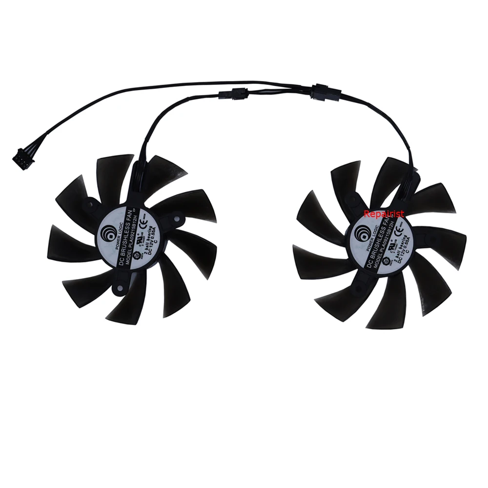 2ชิ้น/เซ็ต PLA09215B12H พัดลมก - Rx 580 8Gb 2048Sp Gpu บทวิจารณ์และราคา