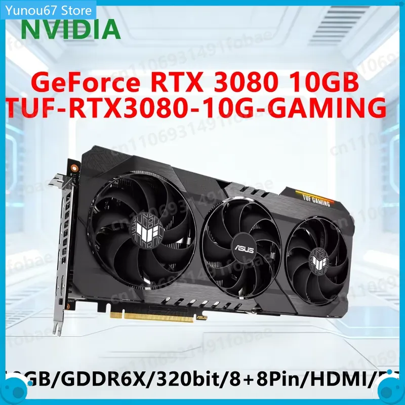สำหรับการ์ดจอ ASUS TUF RTX 308 - Rtx 3080 10Gb Gpu บทวิจารณ์และราคา
