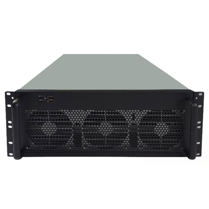 เคสคอมพิวเตอร์สำหรับการ์ดจอ 4U - 8 Gpu 4U Server Chassis บทวิจารณ์และราคา