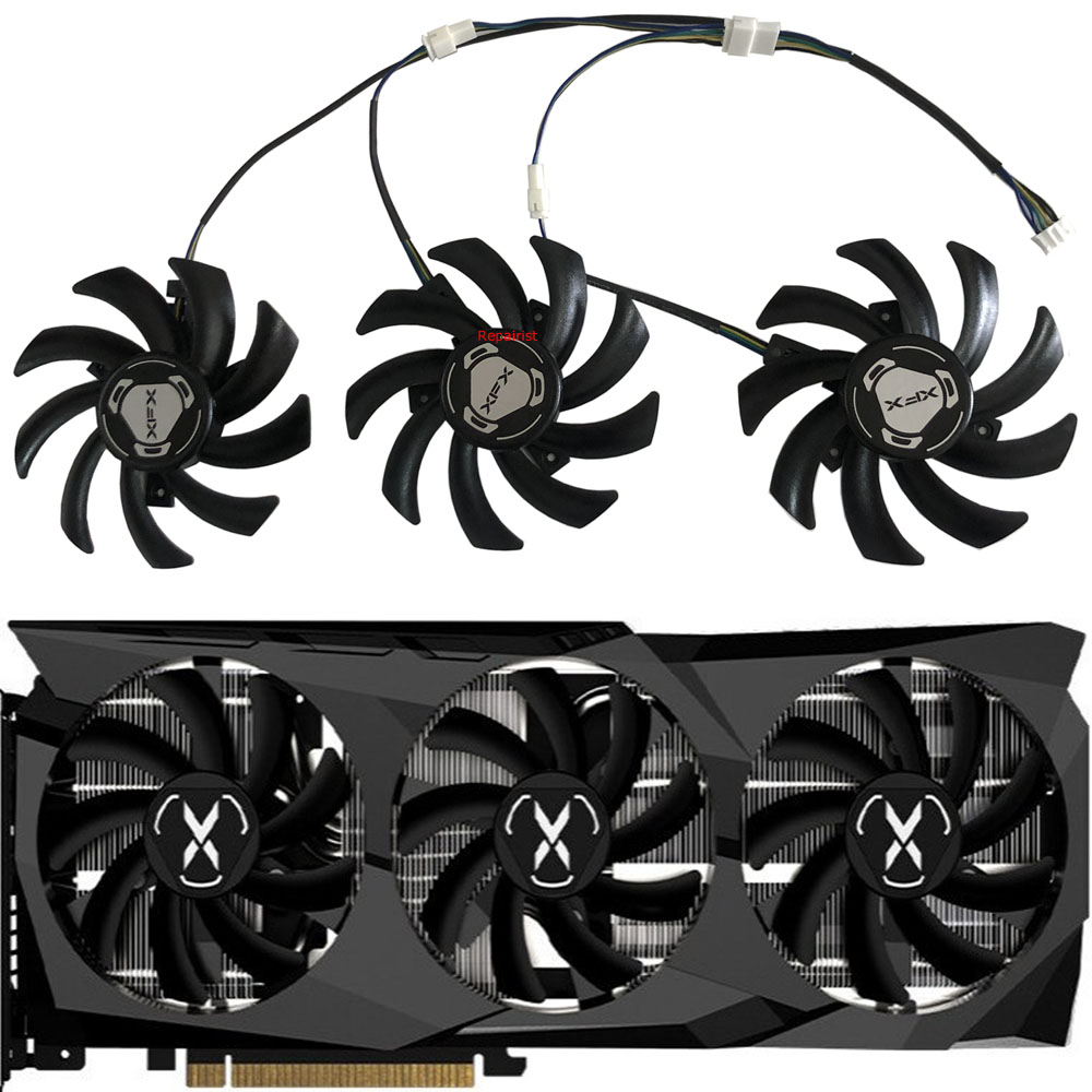 3ชิ้น/เซ็ต FDC10H12S9-C พัดลมก - Rx 6700 Xt 12Gb Graphics Card บทวิจารณ์และราคา