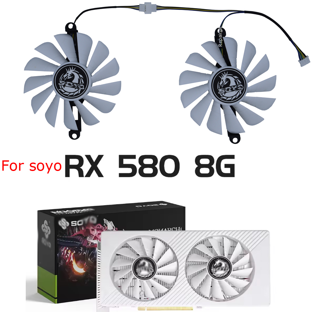 กราฟิกคูลเลอร์พัดลมการ์ด GPU ส - Rx 580 8Gb 2048Sp Gpu บทวิจารณ์และราคา