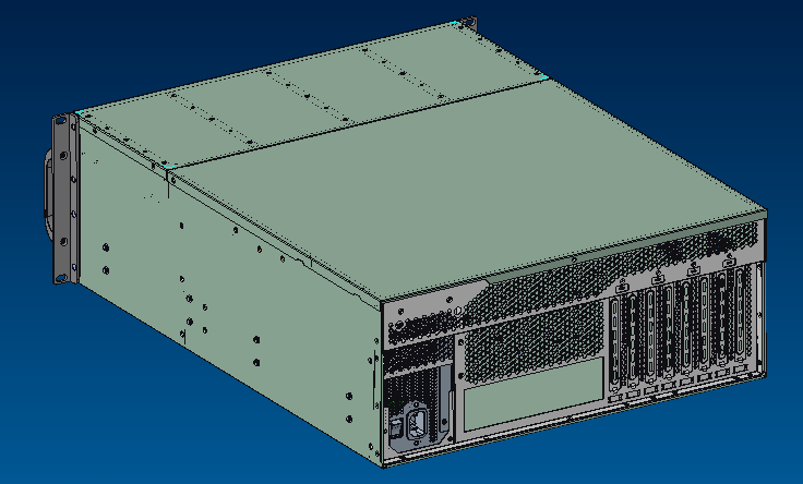 Rack 4U 4bays Hotswap Server c - 8 Gpu 4U Server Chassis บทวิจารณ์และราคา