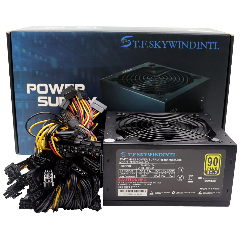 T.F.SKYWINDINL 2000W ATX PC Po - 2000W Atx Mining Power Supply บทวิจารณ์และราคา