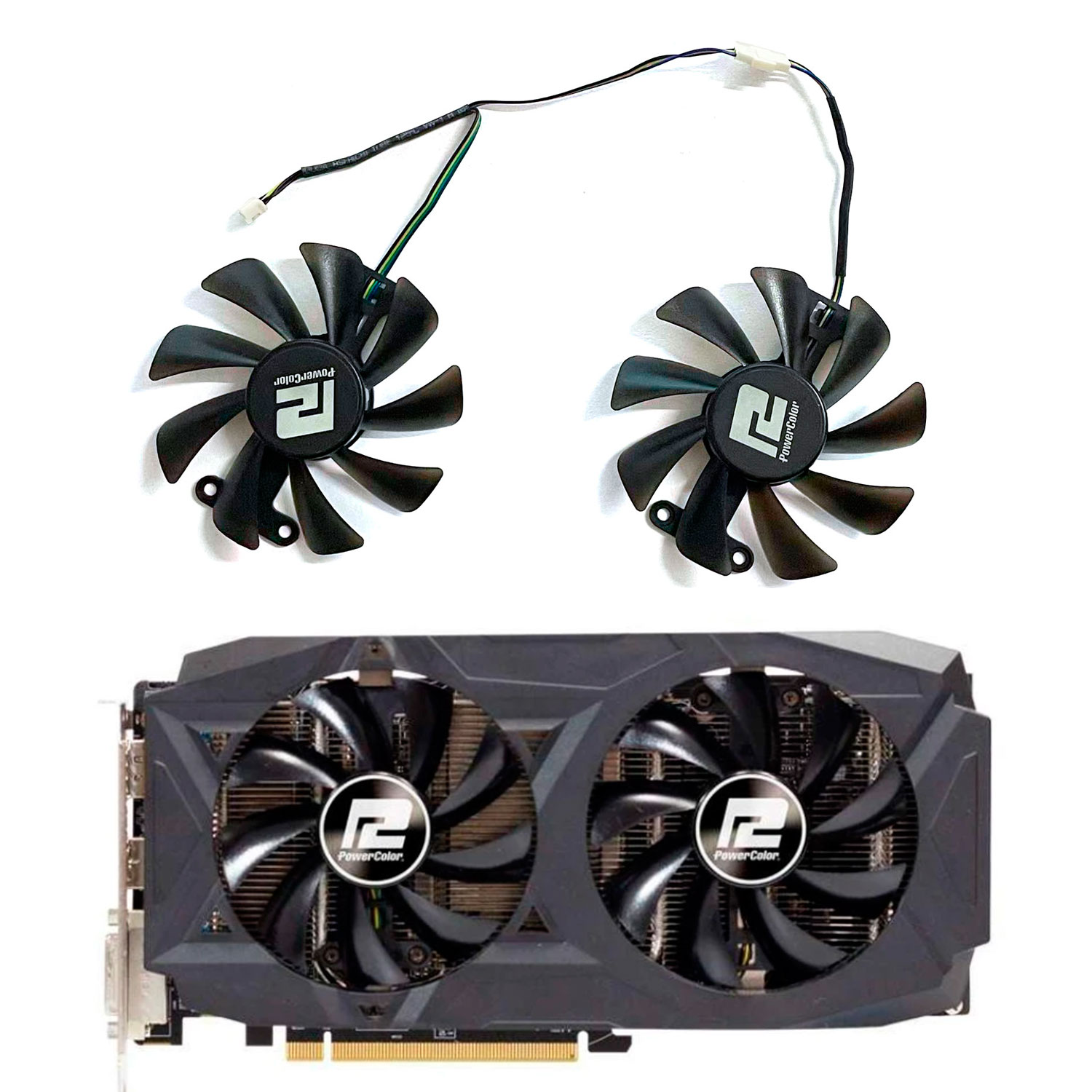 สำหรับพาวเวอร์คัลเลอร์ Radeon  - Rx 580 8Gb 2048Sp Gpu บทวิจารณ์และราคา